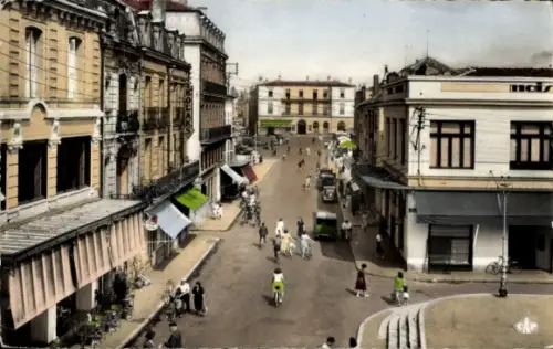 Ak Mont de Marsan Landes, Rue Gambetta