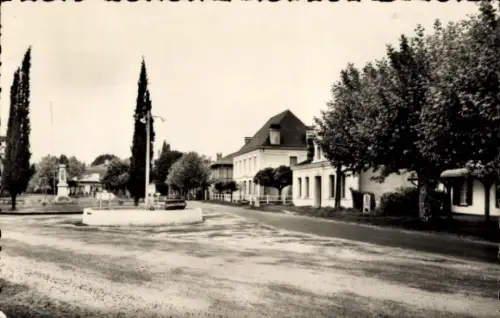 Ak Pontenx les Forges Landes, Straßenansicht