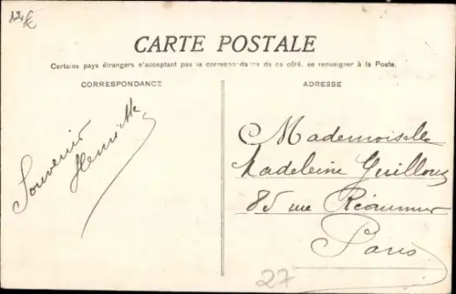 Ak Charleval Eure, Rue du Pont de Pierre