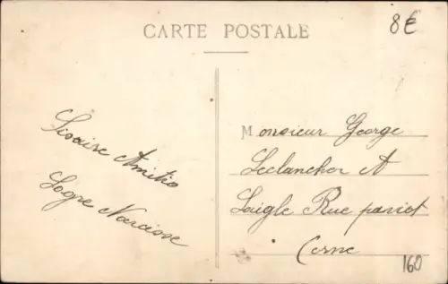 Ak Vienne Isère, Ecole de Ponts par les Regiments