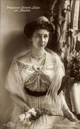 Ak Prinzessin Victoria Luise von Preußen, Portrait, Liersch 3406