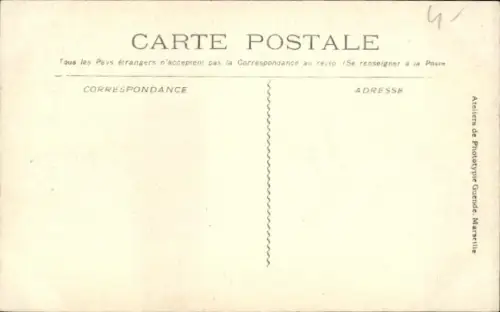 CPA La Catastrophe du Iena, Vue d'Ensemble du Iéna après l'explosion