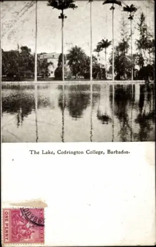 Ak Barbados, Codrington College am See