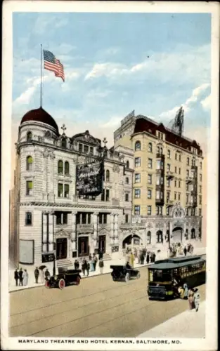 PC Baltimore Maryland USA, Maryland Theatre and Hotel