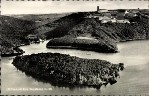 Ak Einruhr Simmerath in der Eifel, Urftsee, Burg Vogelsang,  Landschaftsaufnahme