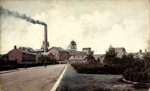 Ak Bentley South Yorkshire England, Bentley Pit, Zeche