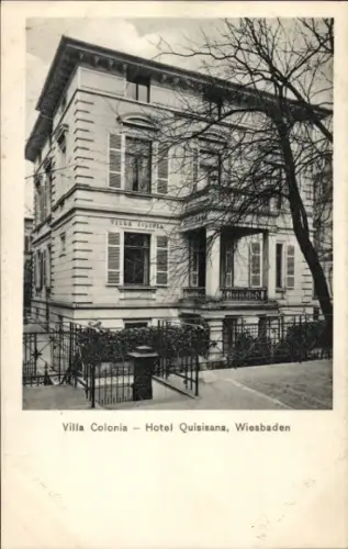 Ak Wiesbaden in Hessen, Villa Colonia, Hotel Quisisana