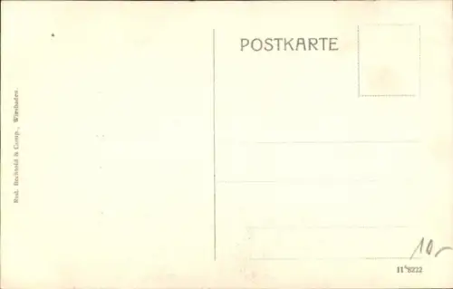 Ak Wiesbaden in Hessen, Villa Colonia, Hotel Quisisana