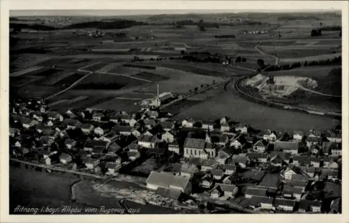 Ak Aitrang in Schwaben, Fliegeraufnahme