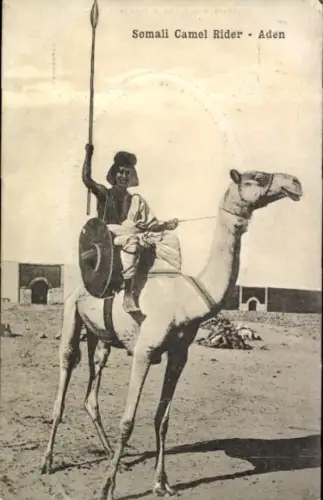 Ak Aden Jemen, Somali-Kamelreiter