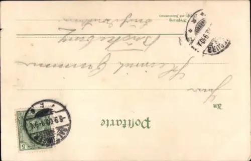 Litho Solch Quartier verwünscht ich mir, Humor