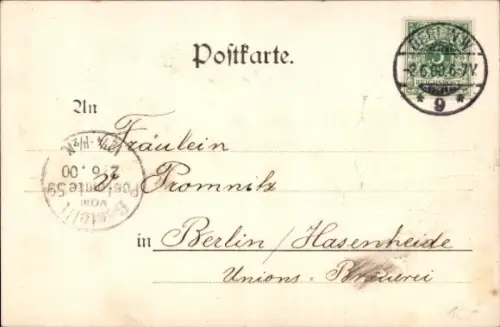 Ak Glückwunsch Pfingsten, Maikäfer