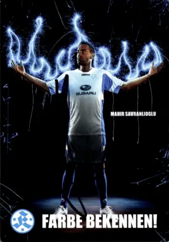 Autogrammkarte Fußballer Mahir Savranlioglu, Stuttgarter Kickers, Autogramm