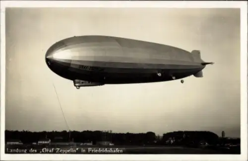 Ak Friedrichshafen am Bodensee, Luftschiff Graf Zeppelin LZ 127