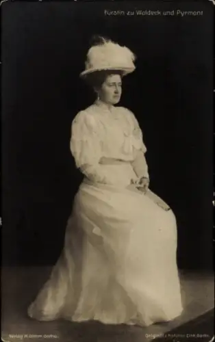 Ak Bathildis, Fürstin zu Waldeck und Pyrmont