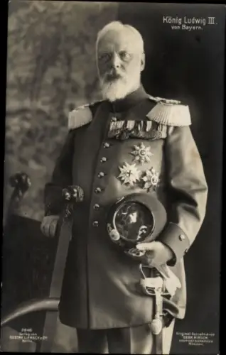 Ak König Ludwig III. von Bayern Wittelsbach, Liersch 2846