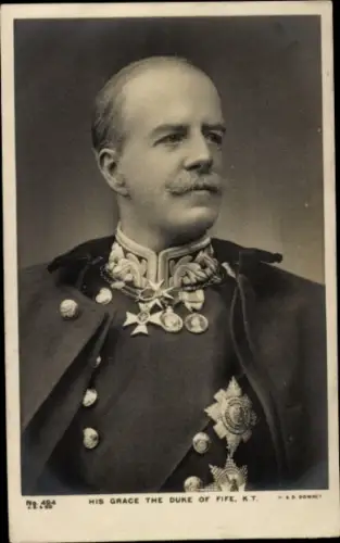 Ak HIS Grace the Duke of Fife, Portrait