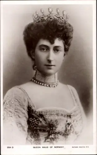 Ak Maud von Großbritannien und Irland, Königin von Norwegen