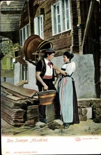 Litho Gruß vom Manöver, Biwak, Picknick, Dragoner, Artillerie