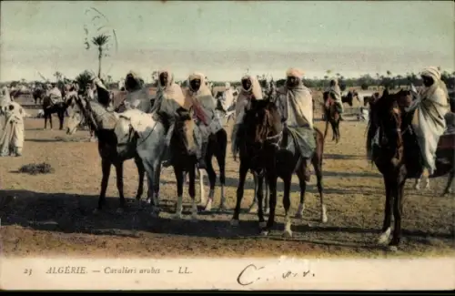 CPA Algérie, Cavaliers arabes