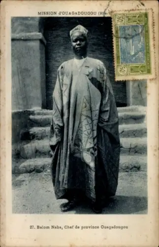 Ak Ouagadougou Burkina Faso, Balom Naba, Chef de province Ouagadougou