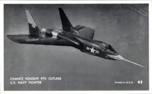 Ak Chance Vought F7U Cutlass, US Navy Fighter