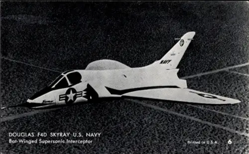 Ak DOUGLAS F4D SKYRAY U.S. NAVY, Bat-Winged Supersonic Interceptor