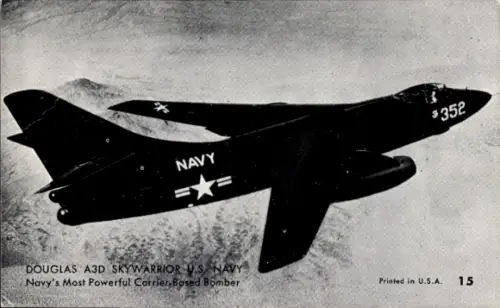 Ak Douglas A3D Skywarrior US Navy, Kampfflugzeug, Bomber, 352