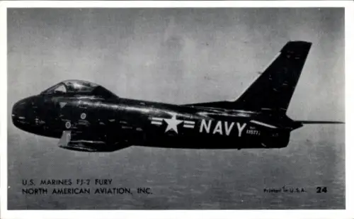 Ak U.S. Marines FJ-2 Fury, North American Aviation, Inc., US Navy