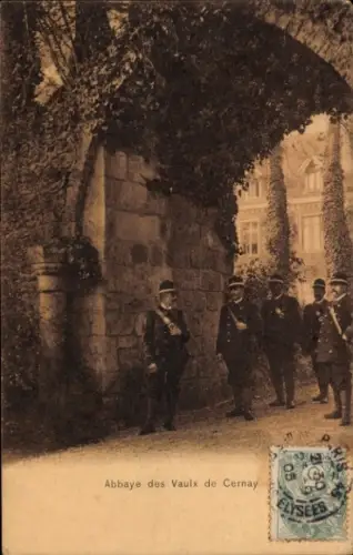 CPA Cernay la Ville Yvelines, Abbaye des Vaux de Cernay