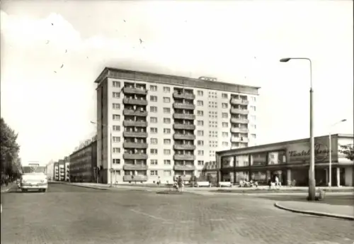 Ak Halle an der Saale, Hochhaus in der Paul-Suhr-Straße