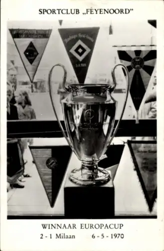Ak Sportclub Feyenoord, Winnaar Europacup 1970, Milaan