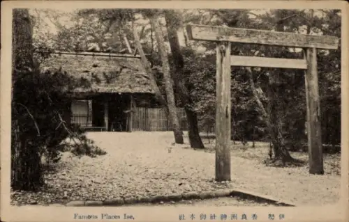 Ak Ise Präfektur Mie Japan, Famons Places