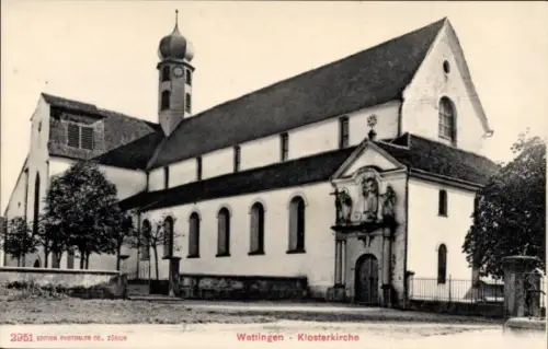 Ak Wettingen Kanton Aargau, Klosterkirche