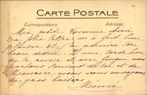 CPA Guinée, Chute d'eau