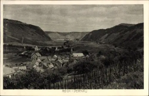 Ak Rech Dernau an der Ahr, Gesamtansicht
