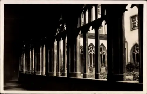 Ak Villingen im Schwarzwald, Kreuzgang im Franziskanerkloster, Villingen, Schwarzwald, Fotograf: 