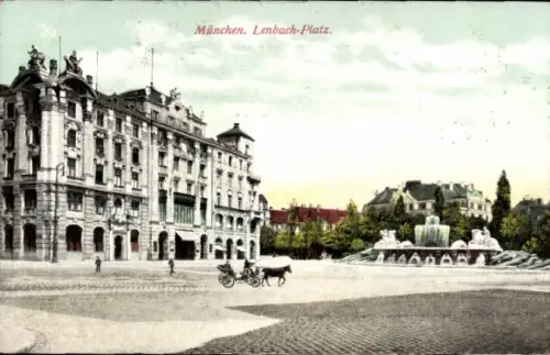 Ak München, Lenbach-Platz