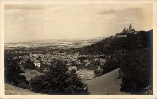 Ak Wernigerode im Harz, Gesamtansicht