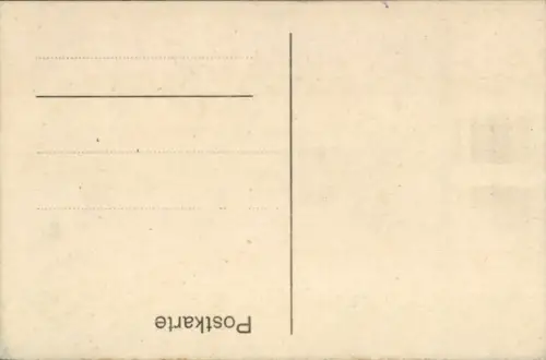 Handgemalt Ak Flussufer, Windmühle