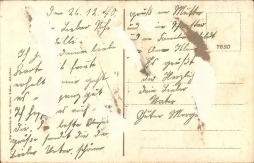 Ak Segelschiff, Fünfmaster Preußen