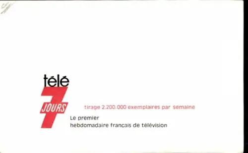 Autogrammkarte Journalist Roger Couderc, Autogramm