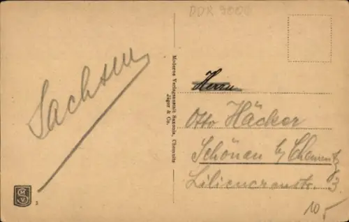 Ak Chemnitz in Sachsen, Altes Rathaus