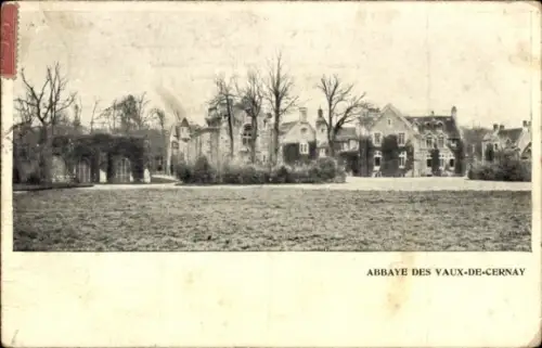 Ak Vaux de Cernay Yvelines, Abbaye, Blick auf den Ort