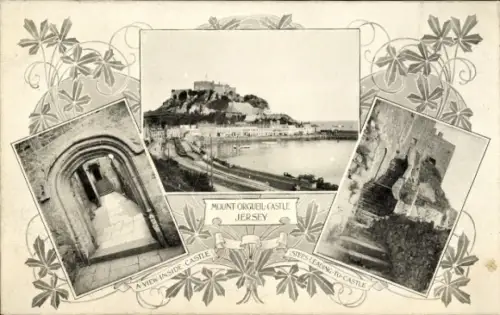 Ak Gorey Jersey Kanalinseln, Mont Orgueil Castle