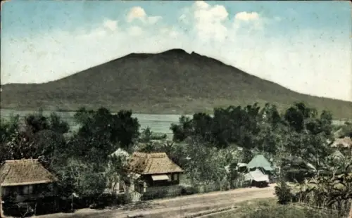 Ak Luzón Philippinen, Vulkan Arayat, Teilansicht