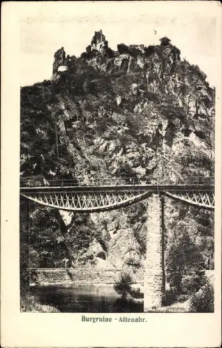 Ak Altenahr im Ahrtal, Burgruine