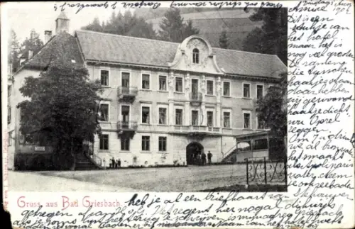 Ak Bad Griesbach im Schwarzwald, Gebäude