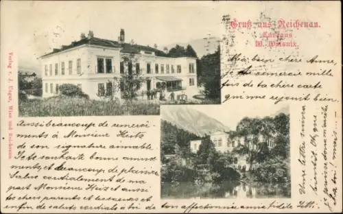 Ak Reichenau an der Rax Niederösterreich, Kurhaus M. Waisnix