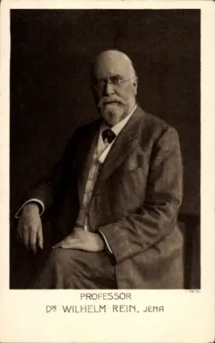 Ak Jena, Professor Dr. Wilhelm Rein, Portrait